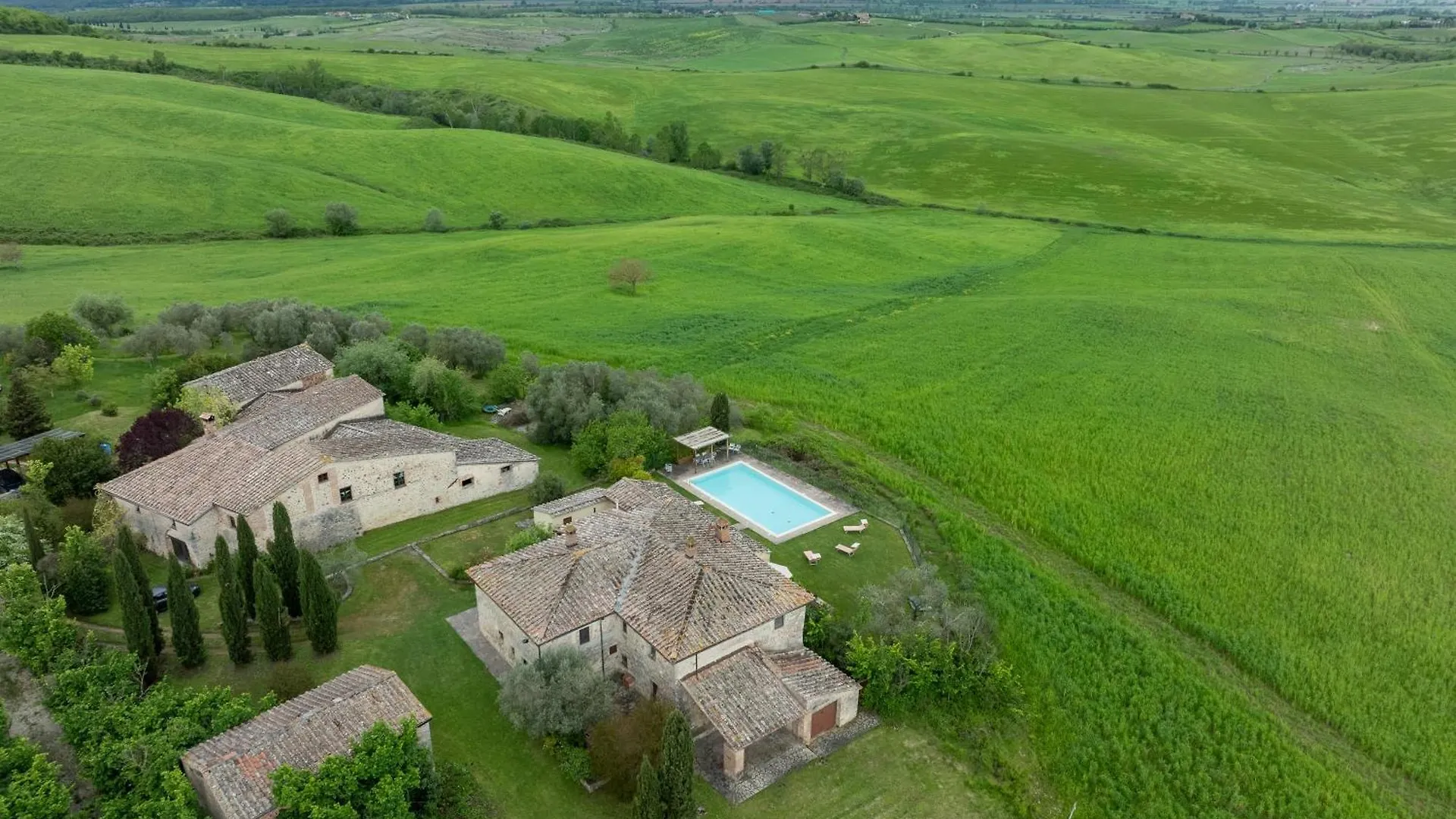 Villa La Palazzina, Ville Di Corsano, Home And Pool Monteroni dʼArbia Italien